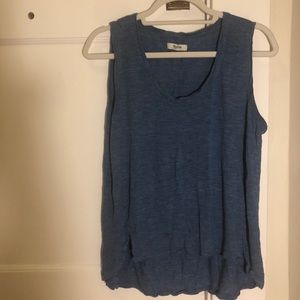 Blue Madewell tank top